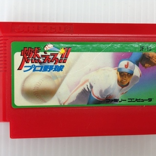 【値下げ！】ファミコンカセット 4本セット MOTHER、プロ野球ファミリースタジアム、燃えろ!!プロ野球、 ファミコンジャンプ英雄列伝の画像