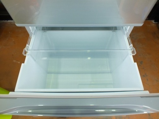 【苫小牧バナナ】2015年製 東芝/TOSHIBA 340L 冷蔵庫 右開き GR-H34DY(S) ホワイト系 家族向け 清掃済み