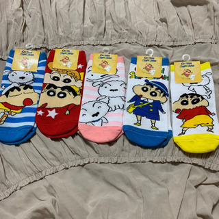 【新品未使用】クレヨンしんちゃん靴下8足セットの画像