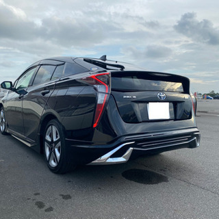 個人出品!最安値! 50 プリウス S ツーリングICONIC 仕様 10,1インチ ナビ モデリスタ ブラック 車検2年 ブラック 愛知県 乗って帰れます! の画像