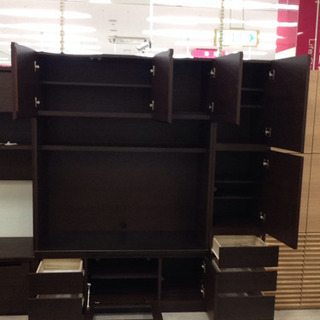 ニトリ　テレビボード　ダークブラウン 取りに来れる方限定！ニトリのダークブラウンカラーのテレビボードです！