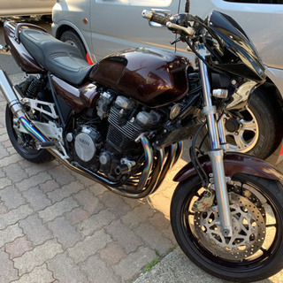 売約済みXJR1200 車検２年弱チタンフルエキ　ナイトロレーシ...