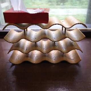 お引取で限定⚫️ワインラックの画像