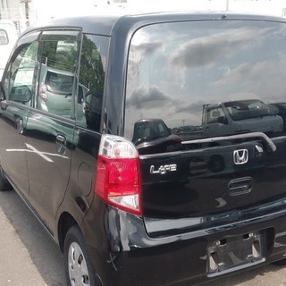 車検　令和　４年６月22日まで　全て込の価格でお買い得！！ 安心のバックモニター付き　  人気のライフ　G　一切不具合無くすこぶる快調です！  クレジットカード決済OKの画像