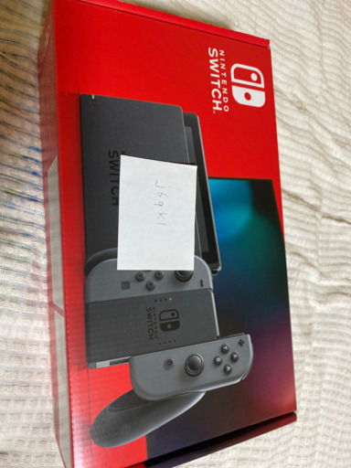 ニンテンドースイッチ　新型　グレー　Switch