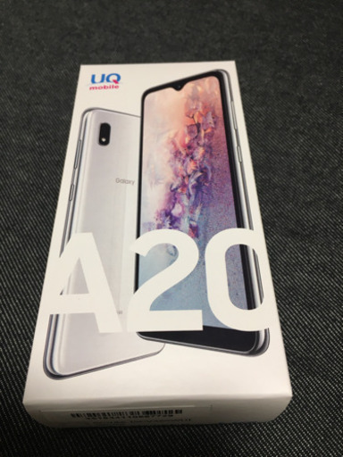 取引中】Galaxy A20 White SIMフリー 新品未使用品