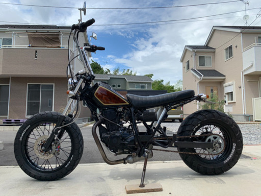 TW225Eブラックカスタム☆DG09J☆