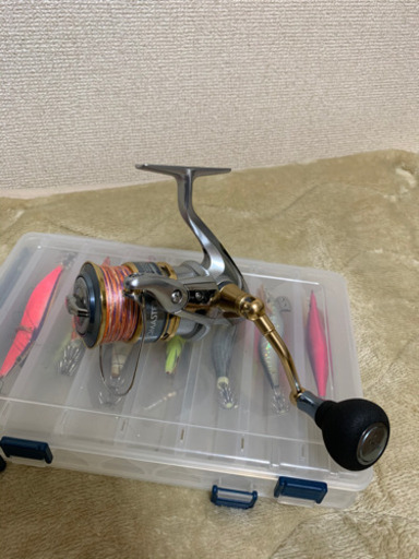 バイオマスターSW 4000XG PE1.2号付き　リール