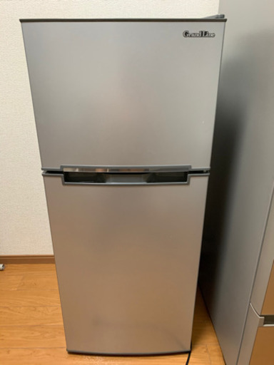 【一人暮らし向け】2ドア式冷蔵庫　118L