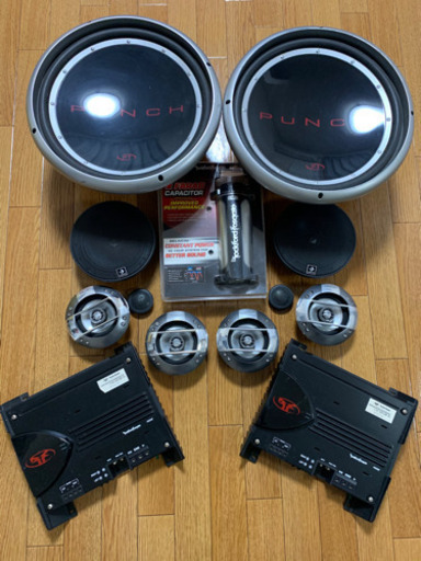 ロックフォード　スピーカー　ウーファー　アンプ