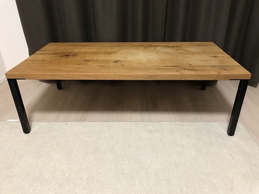 CRASH CRASH PROJECT クラッシュゲート　コーヒーテーブル　ナラ材　オイル塗装