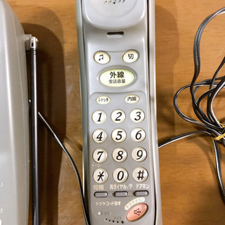 最終値下げ！SHARP テ•ブ•ラ•フォン　録音機能、子機付きの画像