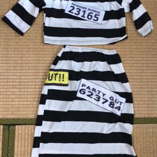 【ハロウィンコスプレ】囚人服の画像
