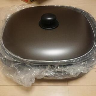 取り引き成立☆一度だけ使用!ZOJIRUSHIホットプレートの画像