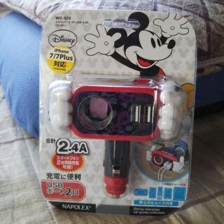 Disney　USBポート2口の画像
