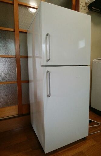 無印良品　おしゃれな２ドア冷蔵庫