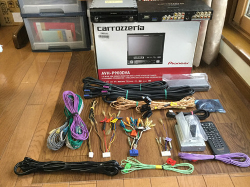 日本国内へ発送可‼️１ＤＩＮサイズの最高峰インダッシュタイプヘッドユニットcarrozzeria AVH-P900DVA