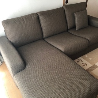 ニトリ　3人掛けソファ　売りますの画像