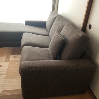 ニトリ　3人掛けソファ　売りますの画像