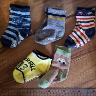 ベビー靴下　中古　11cm前後 5足