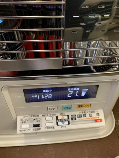98☆ 美品！　コロナ　床暖機能付き　FF式石油ストーブ　2018年製　動作良好！　FF式ストーブ