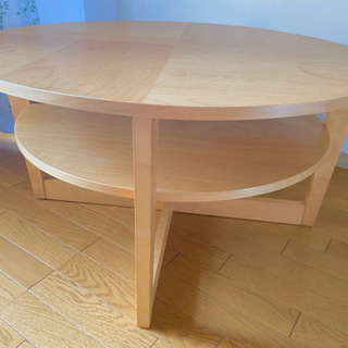 IKEA VEJMON 丸テーブル センターテーブル
