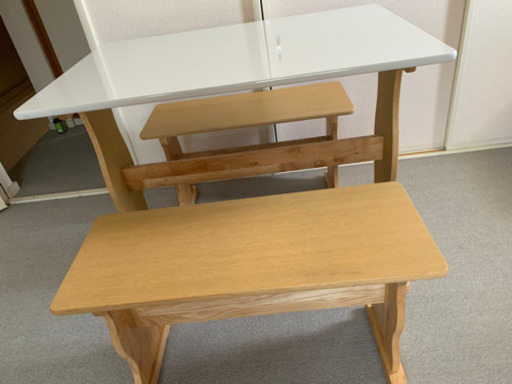 値下げ ダイニングテーブル ベンチシート