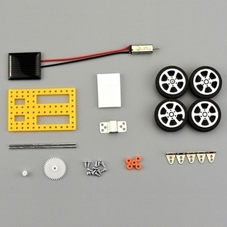 DIY組み立てるおもちゃセットソーラーカーキット子供のための教育科学