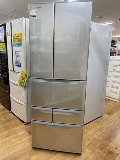TOSHIBA 6ドア冷蔵庫 GR-K50FR
