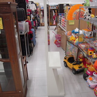 セットミラー 幅65cm 高さ170cm 理美容器具 大型ミラー 鏡 ドレッサー 苫小牧西店の画像