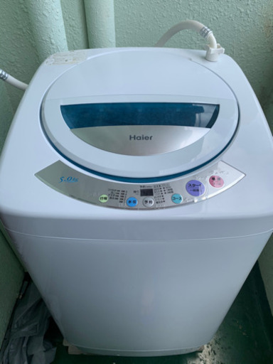 【お取引中】洗濯機　5kg ハイアール