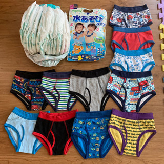 BIGサイズオムツ 15+水遊びパンツ3+ブリーフ11枚