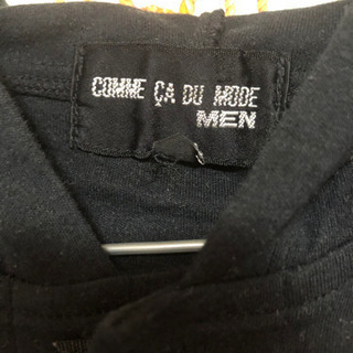 コムサ　上下セット黒色スウェット(L？)の画像
