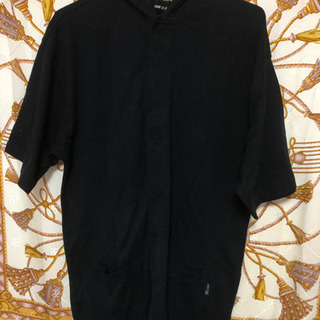 コムサ　上下セット黒色スウェット(L？)の画像