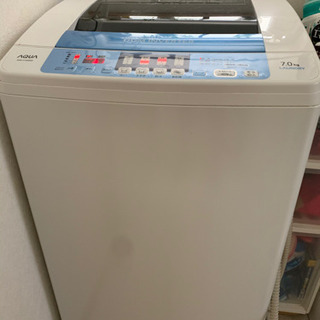 AQUA/アクア 洗濯機　2013年モデル 7.0kg
