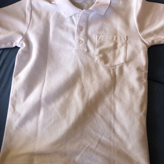 しまむら　140半袖ポロシャツ