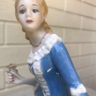アンティークドール水色の画像