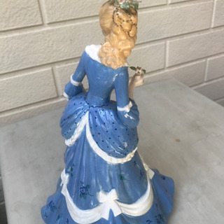 アンティークドール水色の画像