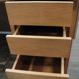 ウニコ（ unico） コルソ （CORSO）シリーズ デスク オーク材 机 片袖