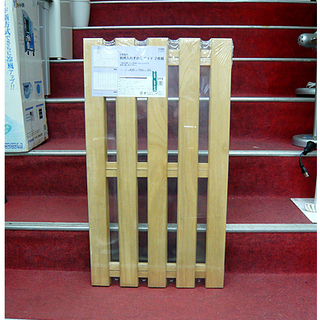 札幌 新品【5枚貼り 桐押入れすのこ ワイド 2枚組】42×75...