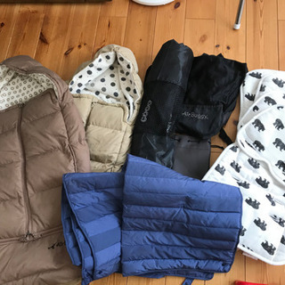 （7/14値下げ）エアバギーココダブル　テクスチャーデニム　オプション付の画像