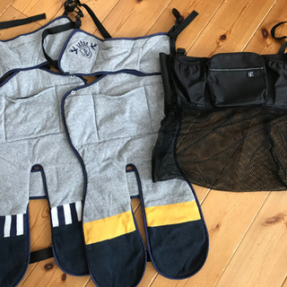 （7/14値下げ）エアバギーココダブル　テクスチャーデニム　オプション付の画像