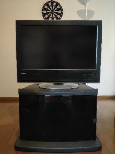 液晶テレビ 32インチ リモコン付 テレビ台付