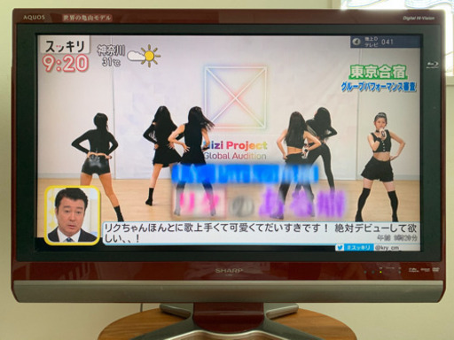 SHARP AQUOS 32V型 LC-32DX1【リモコン無し】