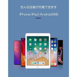 2A USB2ポート AC充電アダプター PES認証 USB充電器 iPhone 充電Type-C 急速 同時 充電 アップル アンドロイド andoroid スマホ ipadチャージャポイント消化の画像
