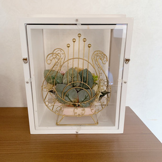 【きまりました】フラワーオブジェの画像