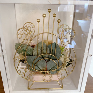 【きまりました】フラワーオブジェの画像