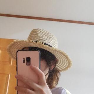 レディース 麦わら帽子 の画像
