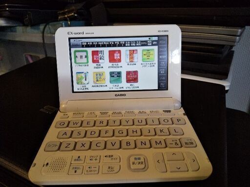 CASIO カシオ XD-K3800we [エクスワード 中学生モデル ホワイト] 電子辞書