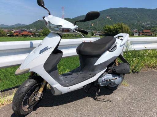 【売約済】美品 実働 BT新品 キャブOH済み スズキ CA1PB ZZ ジーツー ディスクブレーキ搭載車 2スト スクーター 原付